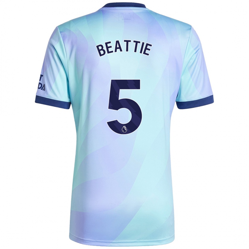 Criança Camisola Jen Beattie #5 Água Terceiro 2024/25 Camisa