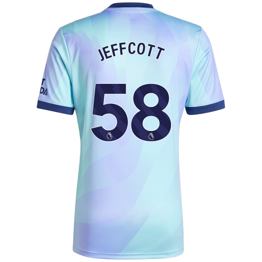 Criança Camisola Henry Jeffcott #58 Água Terceiro 2024/25 Camisa