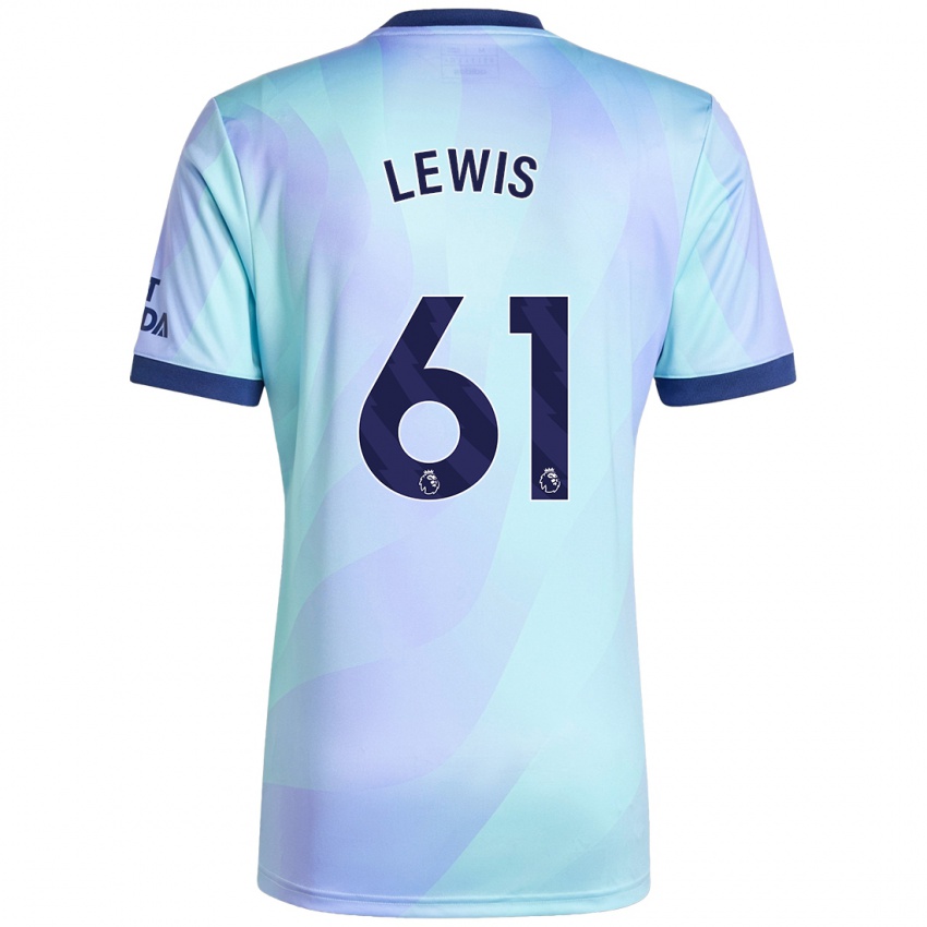 Criança Camisola George Lewis #61 Água Terceiro 2024/25 Camisa