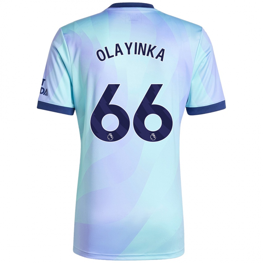 Criança Camisola James Olayinka #66 Água Terceiro 2024/25 Camisa