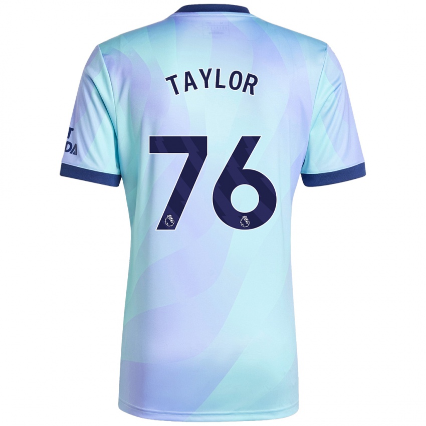 Criança Camisola Kido Taylor Hart #76 Água Terceiro 2024/25 Camisa