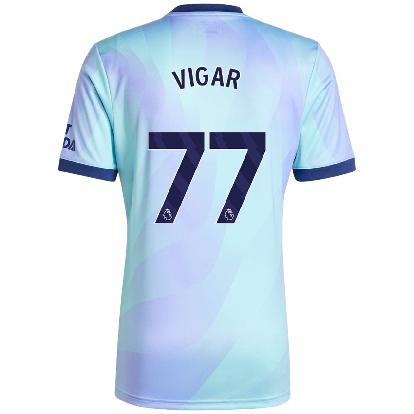 Criança Camisola Billy Vigar #77 Água Terceiro 2024/25 Camisa