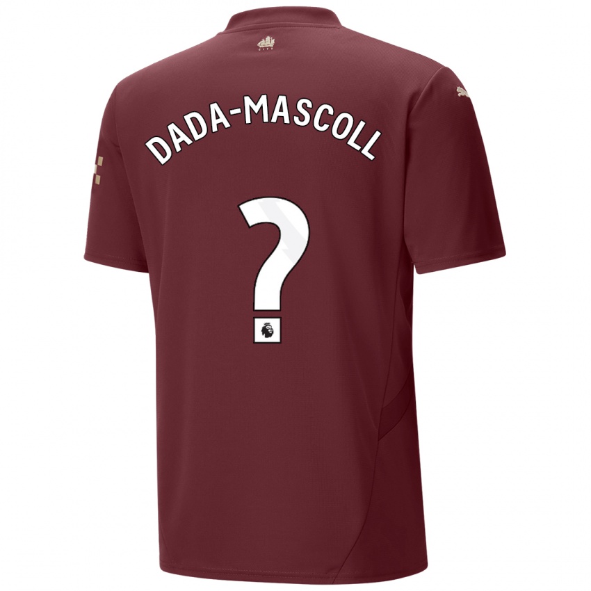 Criança Camisola Isaiah Dada-Mascoll #0 Marrom Terceiro 2024/25 Camisa