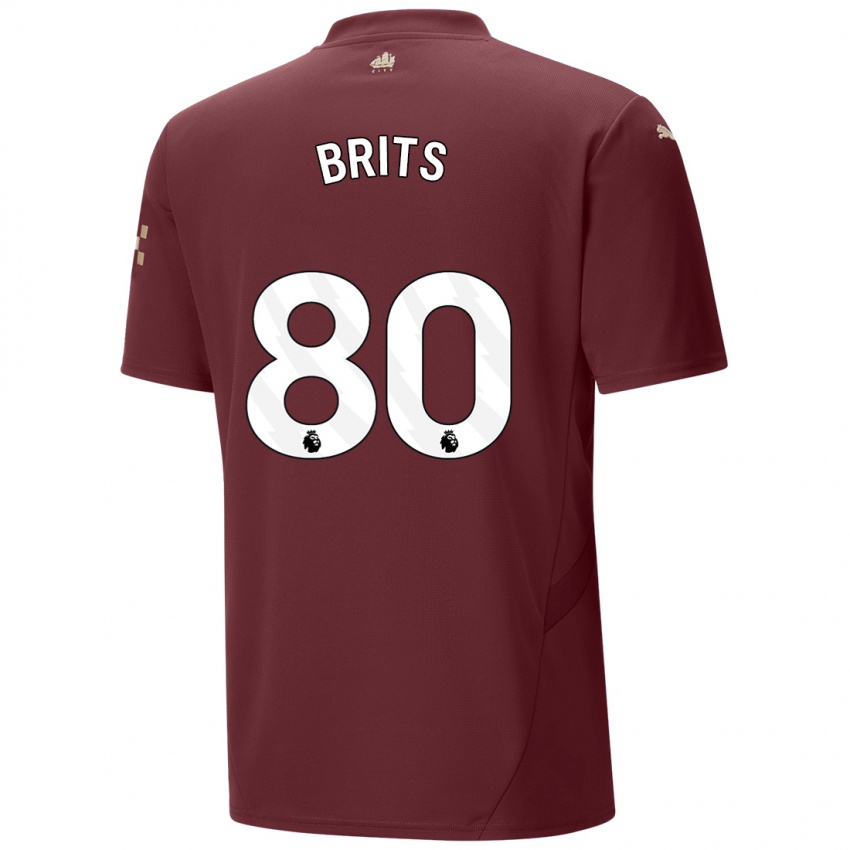 Criança Camisola Spike Brits #80 Marrom Terceiro 2024/25 Camisa