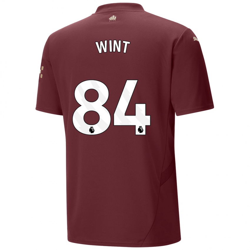 Criança Camisola Jack Wint #84 Marrom Terceiro 2024/25 Camisa