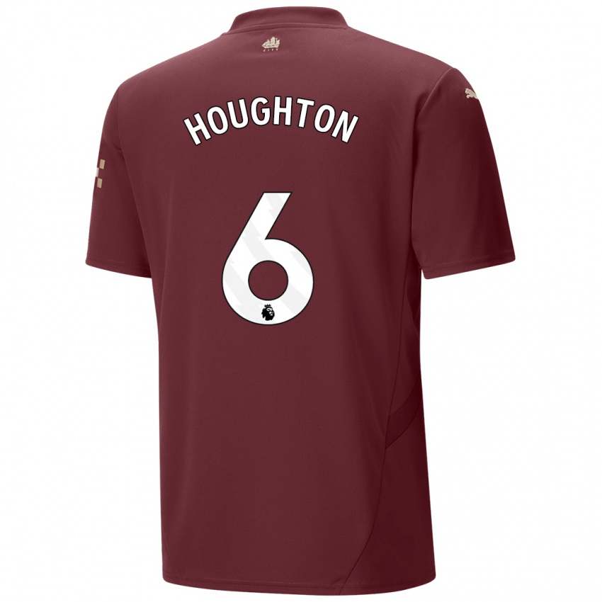 Criança Camisola Steph Houghton #6 Marrom Terceiro 2024/25 Camisa