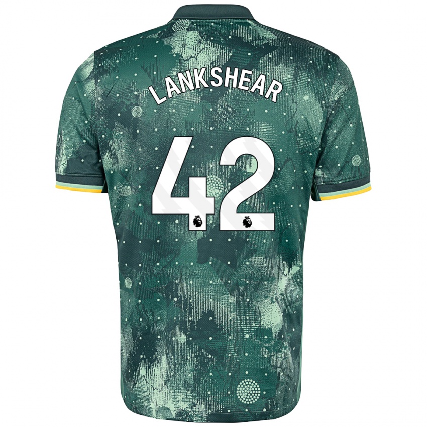 Criança Camisola Will Lankshear #42 Verde Menta Terceiro 2024/25 Camisa