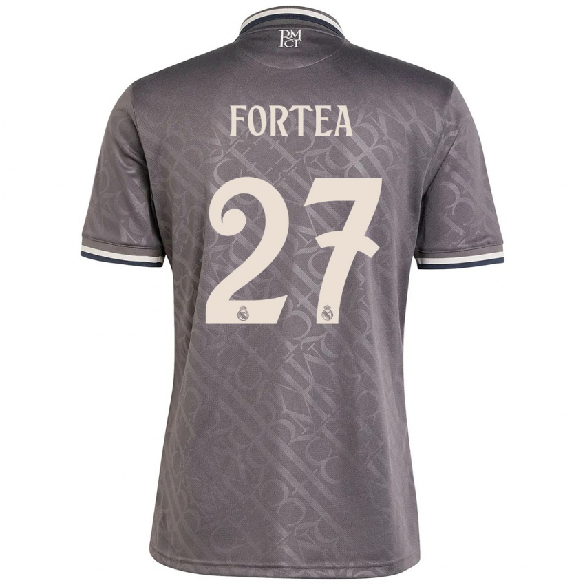 Criança Camisola Jesús Fortea #27 Carvão Terceiro 2024/25 Camisa