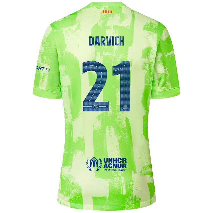 Criança Camisola Noah Darvich #21 Lima Terceiro 2024/25 Camisa