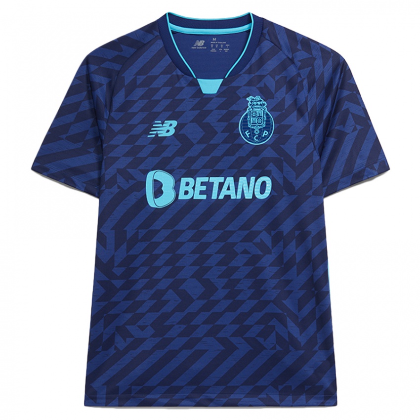 Criança Camisola Seu Nome #0 Azul-Marinho Terceiro 2024/25 Camisa