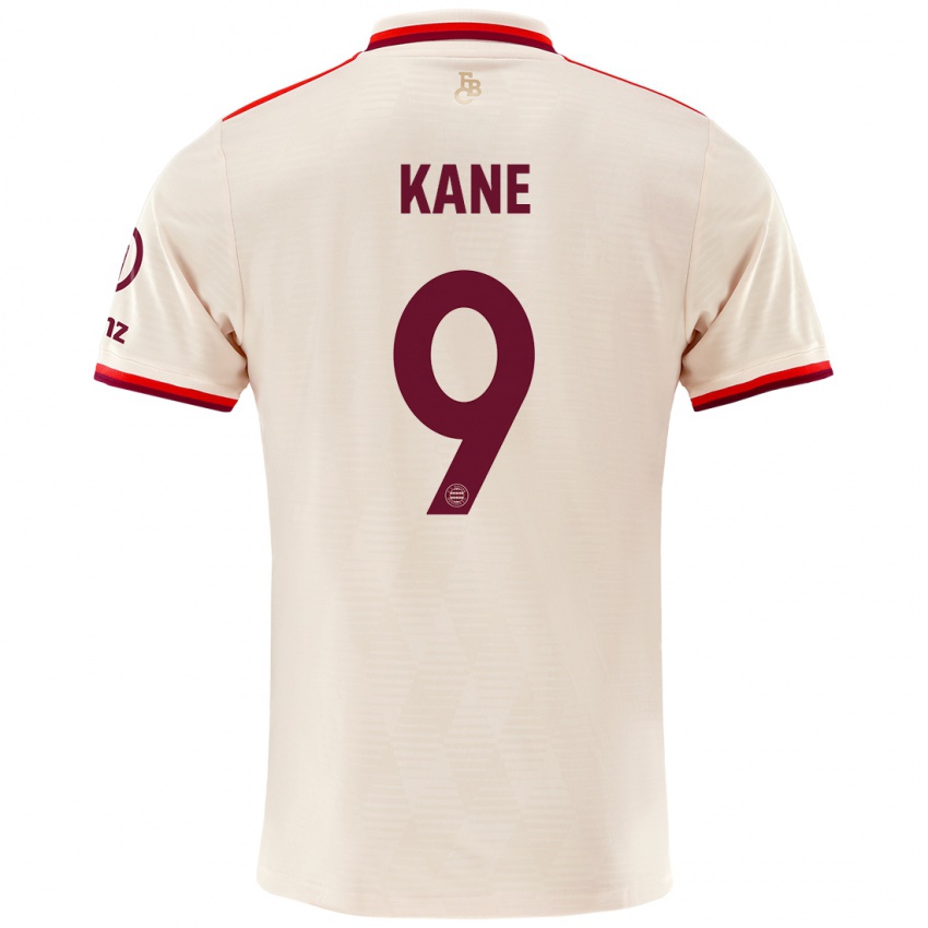 Criança Camisola Harry Kane #9 Linho Terceiro 2024/25 Camisa