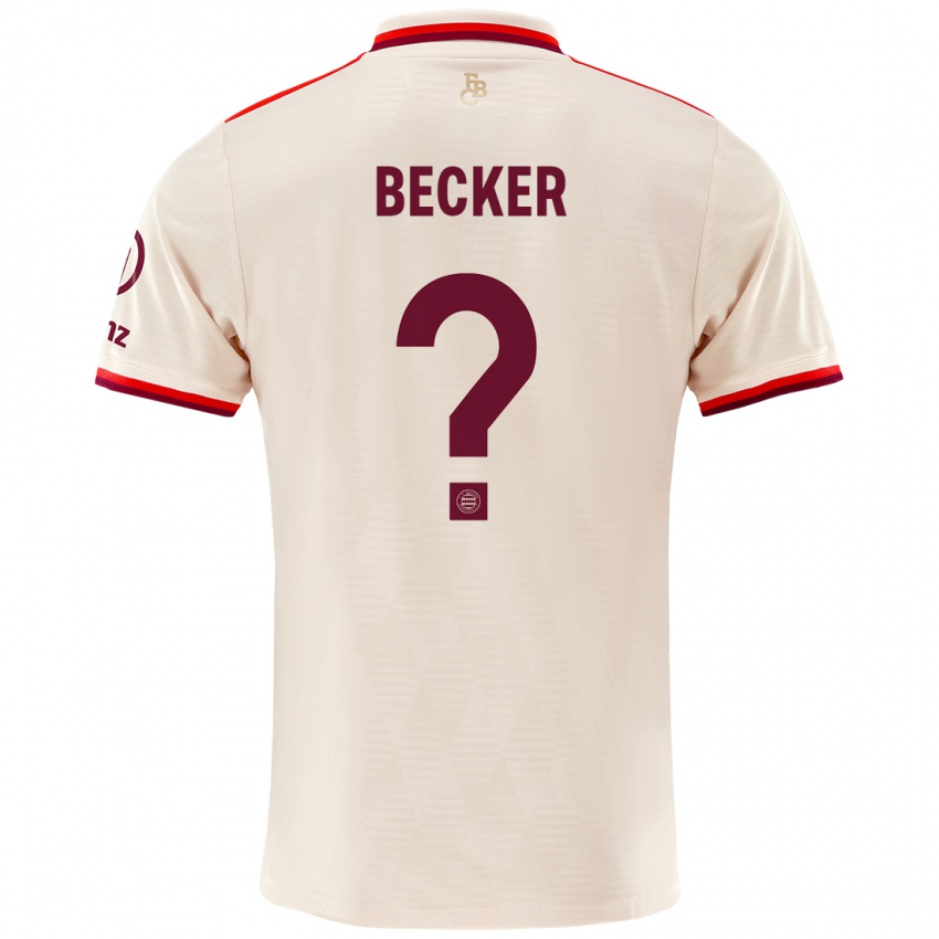 Criança Camisola Lennard Becker #0 Linho Terceiro 2024/25 Camisa