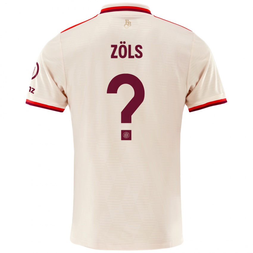 Criança Camisola Simon Zöls #0 Linho Terceiro 2024/25 Camisa