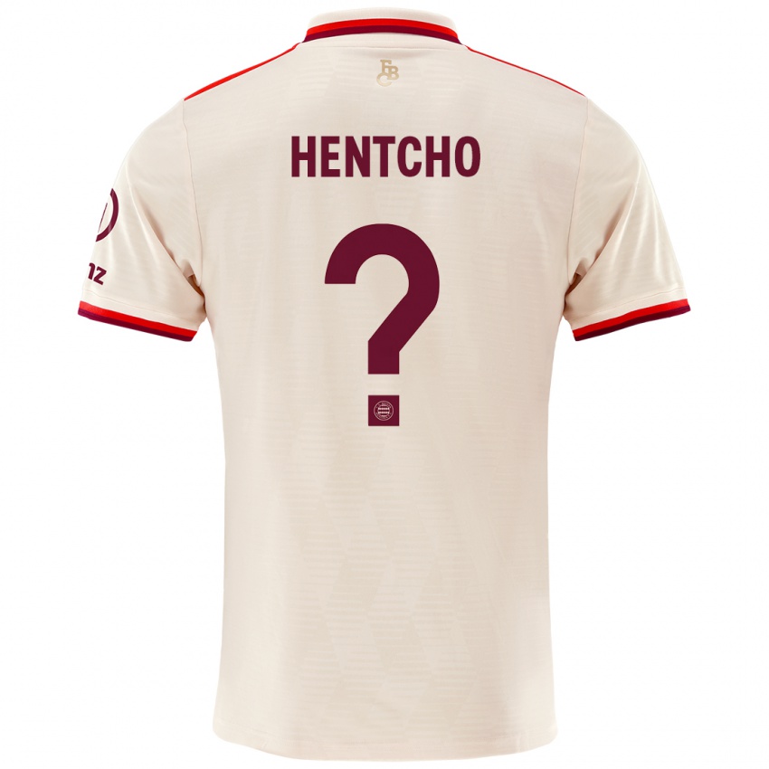 Criança Camisola Aristide Hentcho #0 Linho Terceiro 2024/25 Camisa