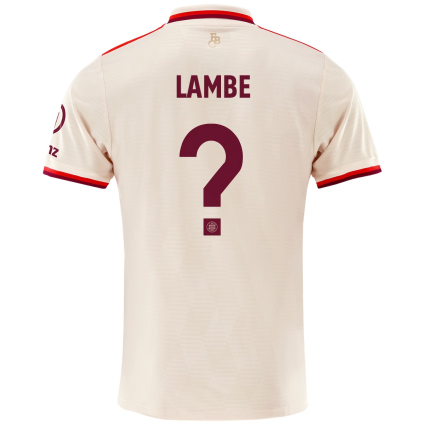 Criança Camisola Allen Lambe #0 Linho Terceiro 2024/25 Camisa