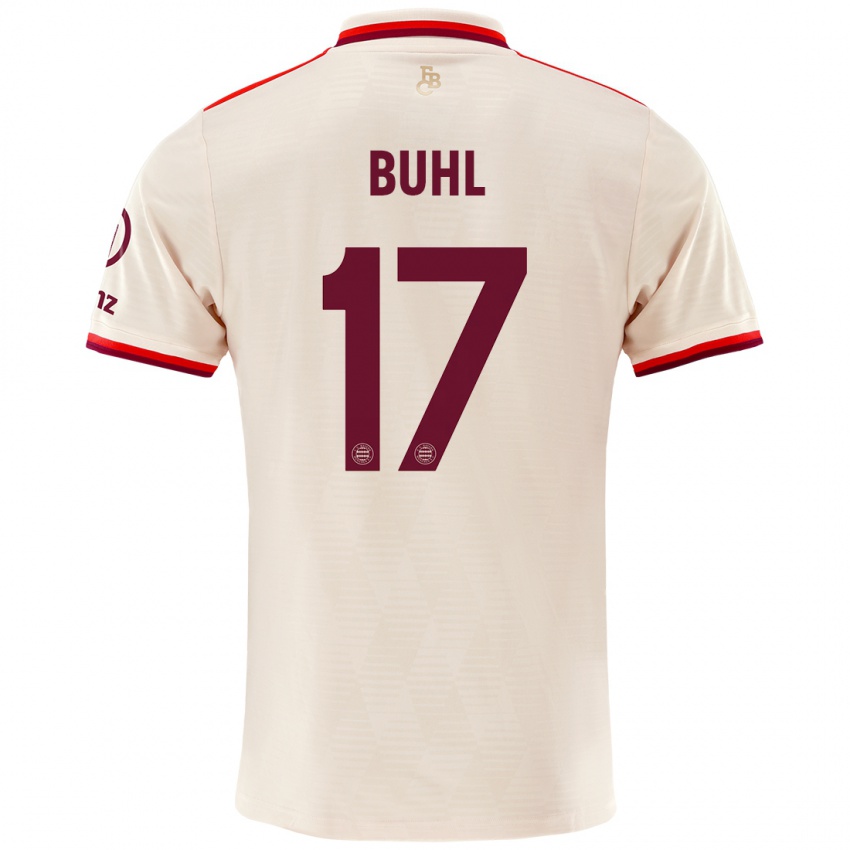 Criança Camisola Klara Buhl #17 Linho Terceiro 2024/25 Camisa