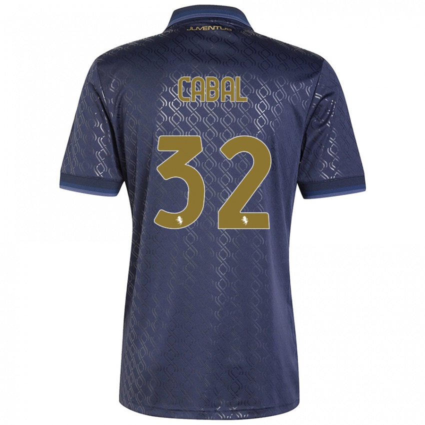 Criança Camisola Juan Cabal #32 Azul-Marinho Terceiro 2024/25 Camisa