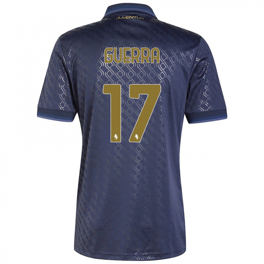 Criança Camisola Simone Guerra #17 Azul-Marinho Terceiro 2024/25 Camisa