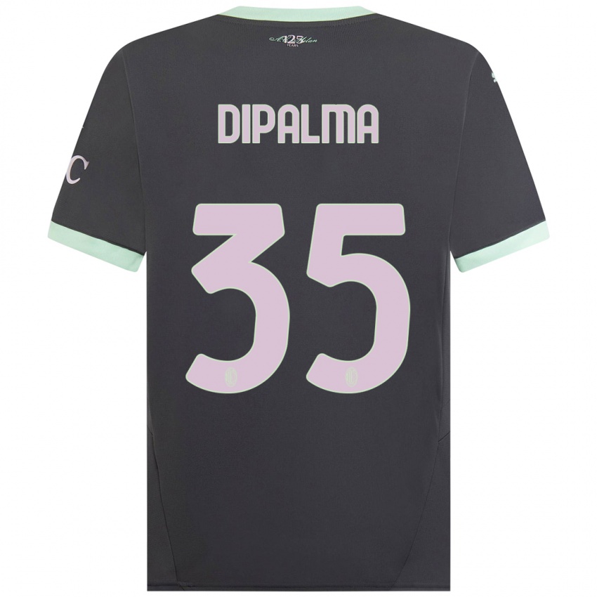 Criança Camisola Matteo Dipalma #35 Cinzento Terceiro 2024/25 Camisa