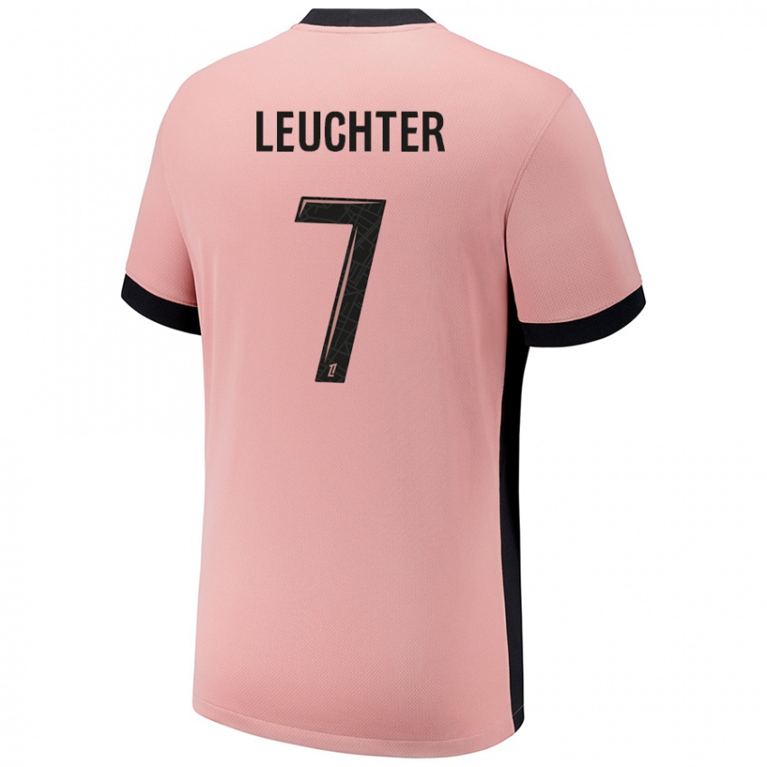 Criança Camisola Romée Leuchter #7 Rosa Ferrugem Terceiro 2024/25 Camisa