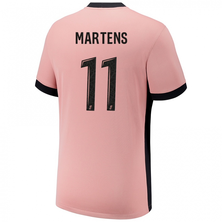 Criança Camisola Lieke Martens #11 Rosa Ferrugem Terceiro 2024/25 Camisa