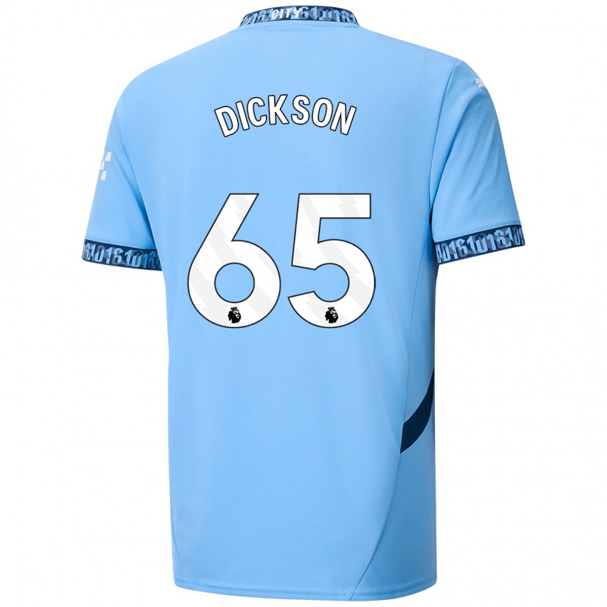 Homem Camisola Will Dickson #65 Azul Marinho Principal 2024/25 Camisa