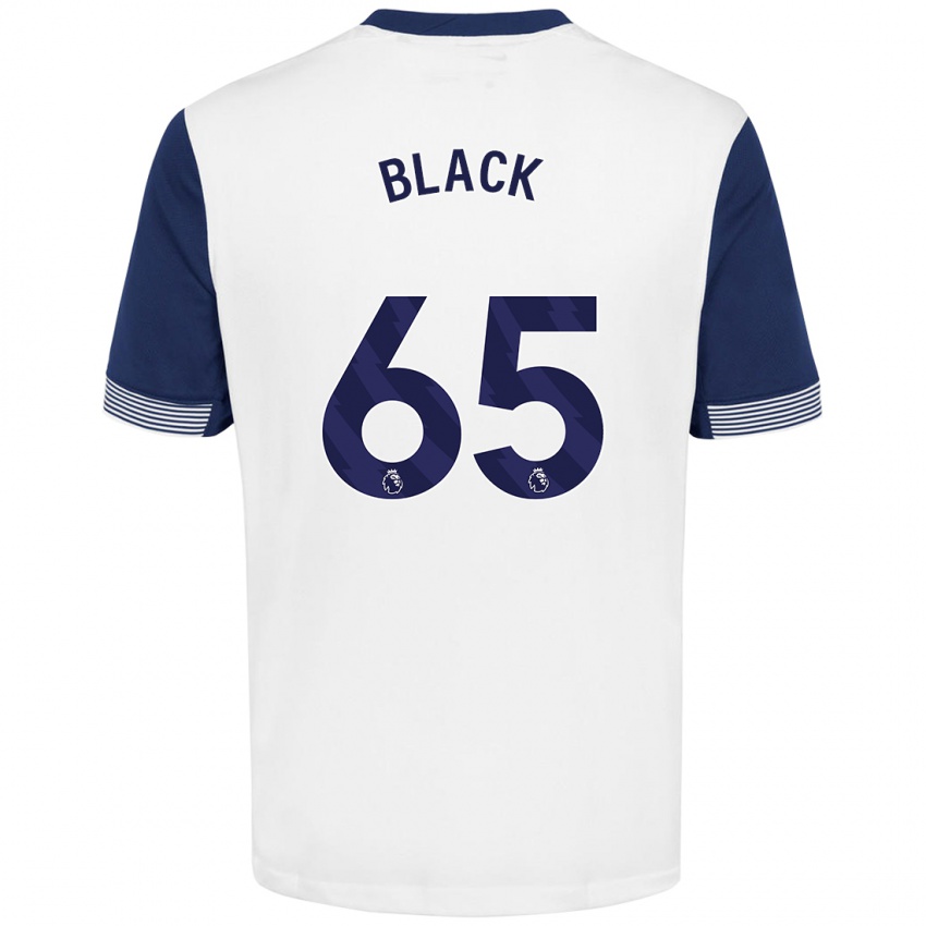 Homem Camisola Leo Black #65 Azul Branco Principal 2024/25 Camisa