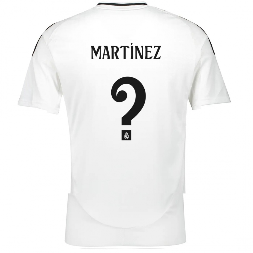 Homem Camisola Antonio Martínez #0 Branco Principal 2024/25 Camisa