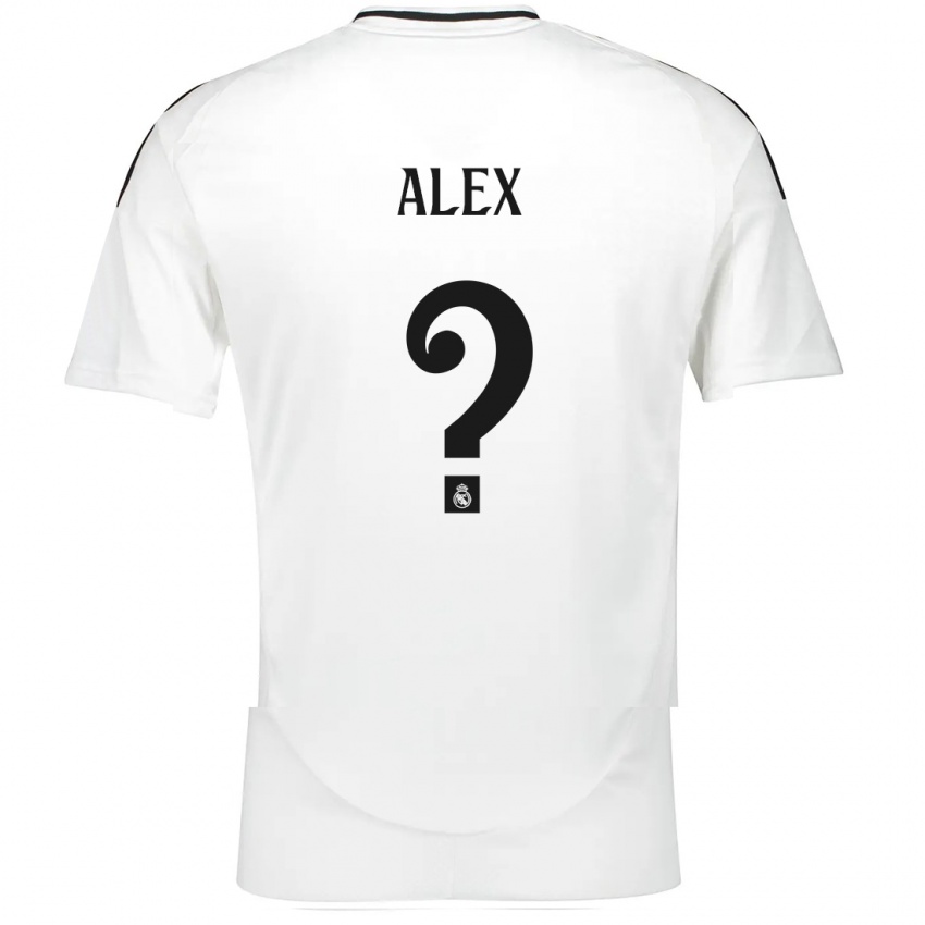 Homem Camisola Alex Sanchez #0 Branco Principal 2024/25 Camisa