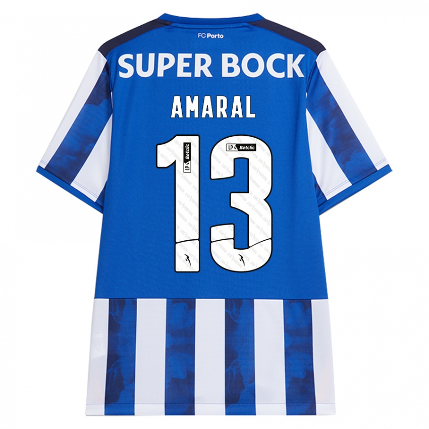 Homem Camisola Fábio Amaral #13 Azul Azul Principal 2024/25 Camisa