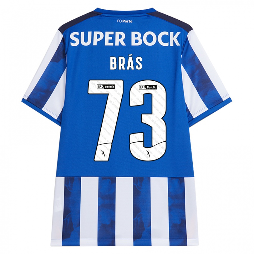 Homem Camisola Gabriel Brás #73 Azul Azul Principal 2024/25 Camisa