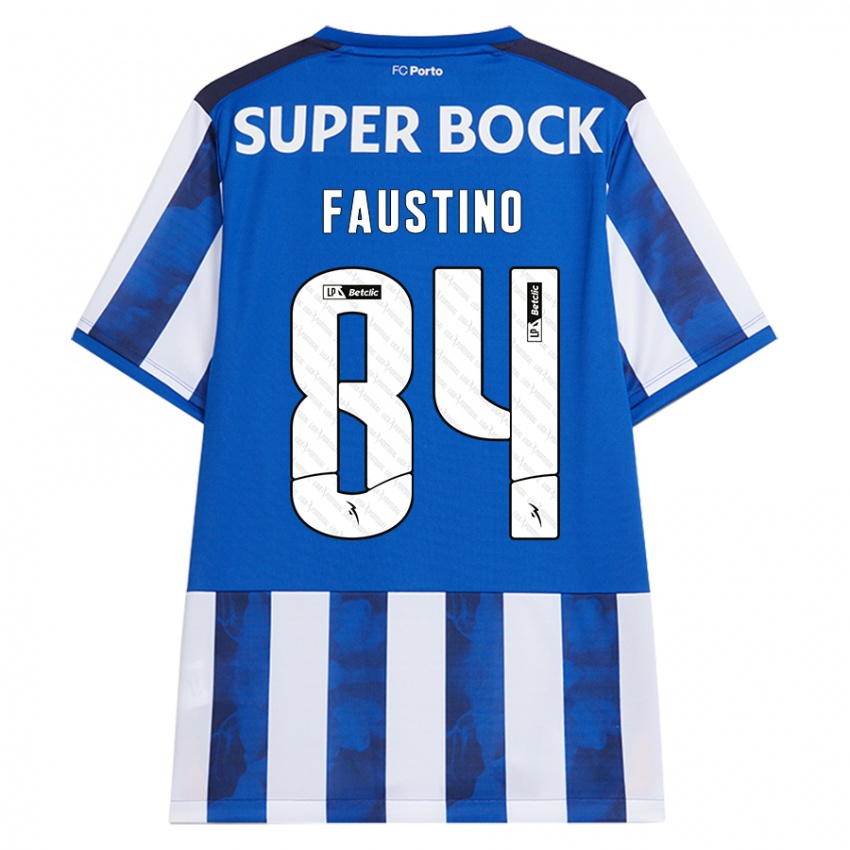 Homem Camisola Levi Faustino #84 Azul Azul Principal 2024/25 Camisa