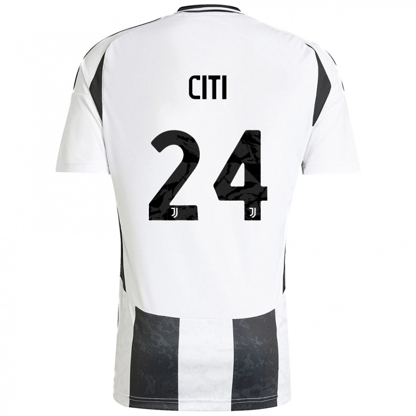 Homem Camisola Alessandro Citi #24 Preto Branco Principal 2024/25 Camisa