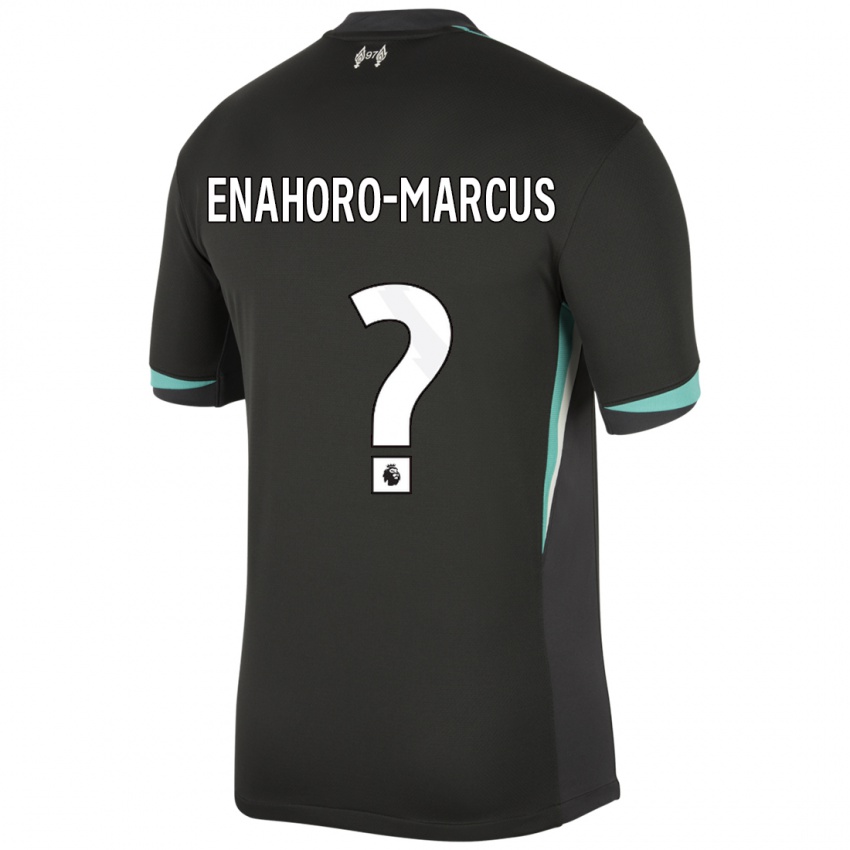 Homem Camisola Louis Enahoro-Marcus #0 Preto Antracite Branco Alternativa 2024/25 Camisa