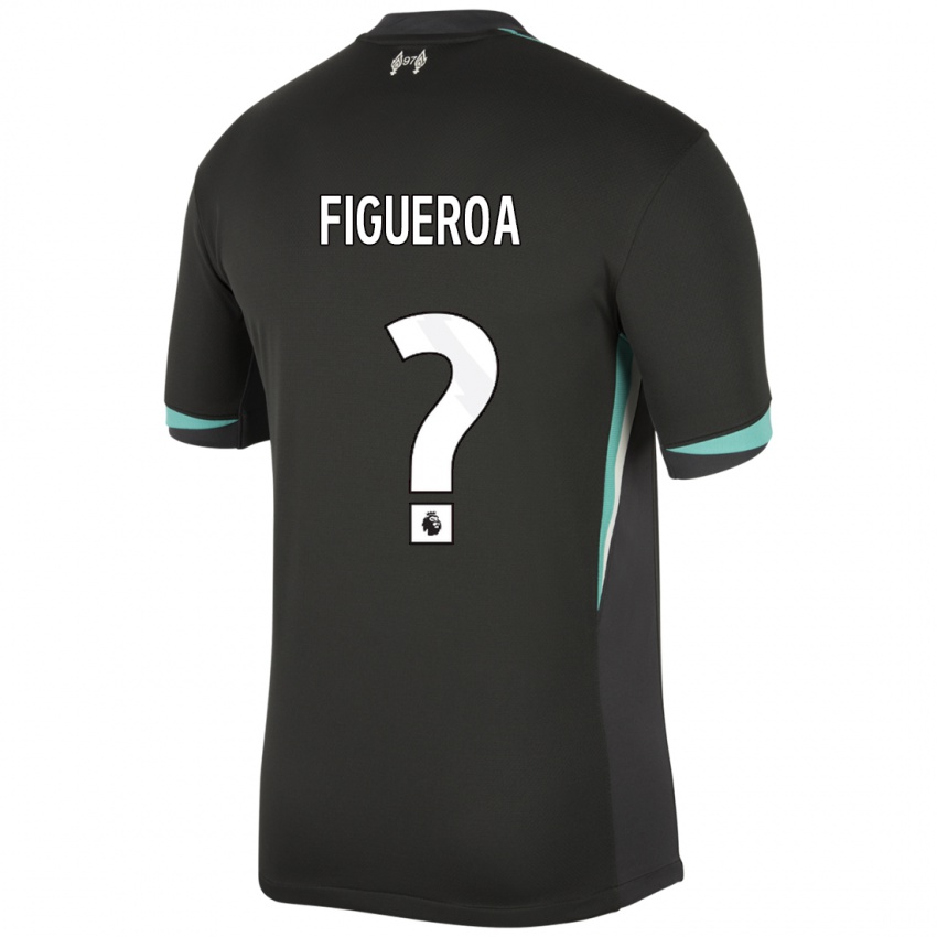 Homem Camisola Keyrol Figueroa #0 Preto Antracite Branco Alternativa 2024/25 Camisa