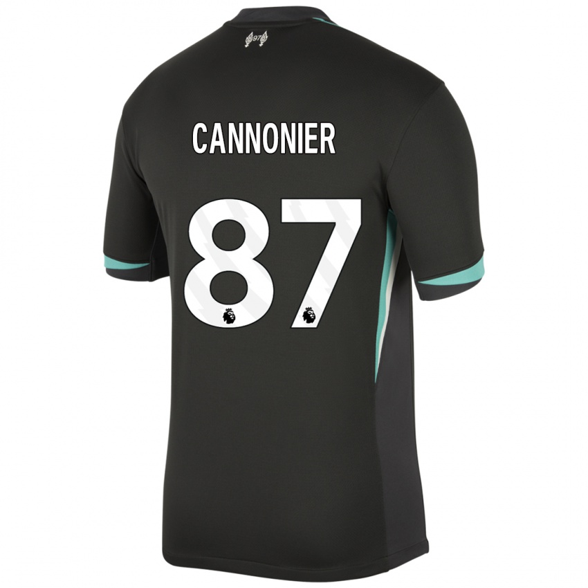 Homem Camisola Oakley Cannonier #87 Preto Antracite Branco Alternativa 2024/25 Camisa