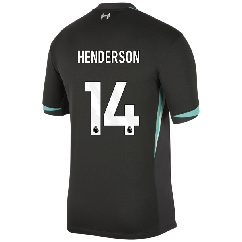 Homem Camisola Henderson #14 Preto Antracite Branco Alternativa 2024/25 Camisa