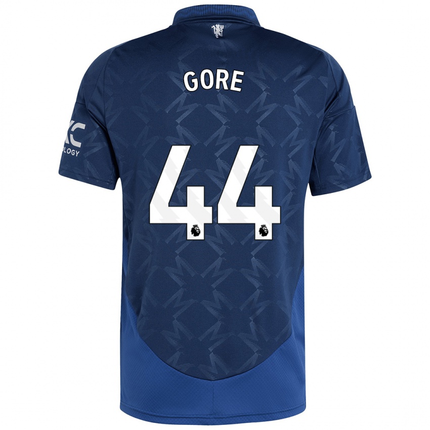 Homem Camisola Daniel Gore #44 Índigo Alternativa 2024/25 Camisa