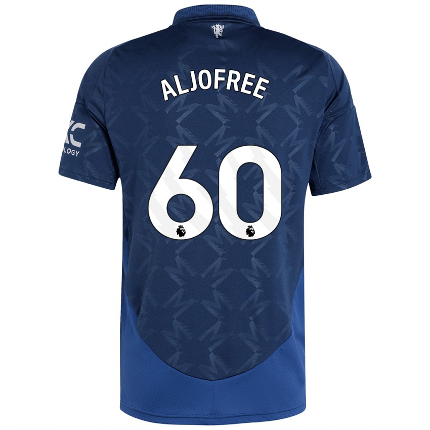 Homem Camisola Sonny Aljofree #60 Índigo Alternativa 2024/25 Camisa