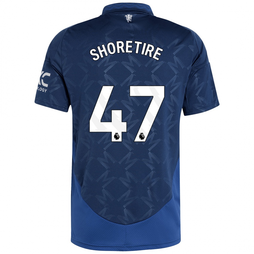 Homem Camisola Shola Shoretire #47 Índigo Alternativa 2024/25 Camisa