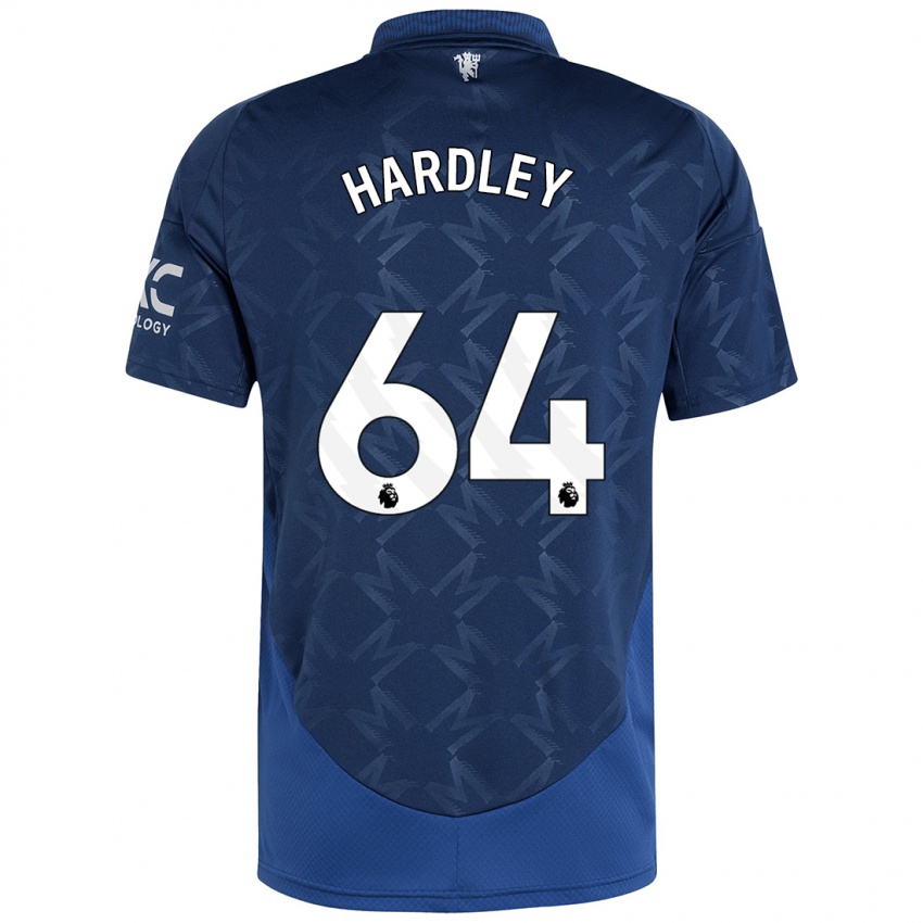 Homem Camisola Bjorn Hardley #64 Índigo Alternativa 2024/25 Camisa