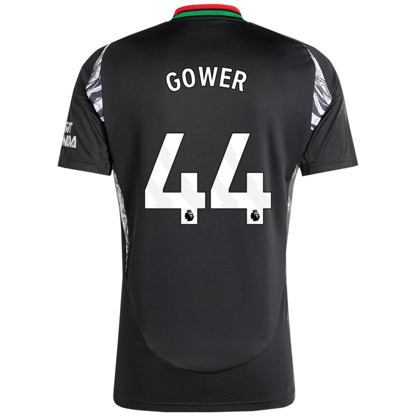 Homem Camisola Jimi Gower #44 Preto Alternativa 2024/25 Camisa