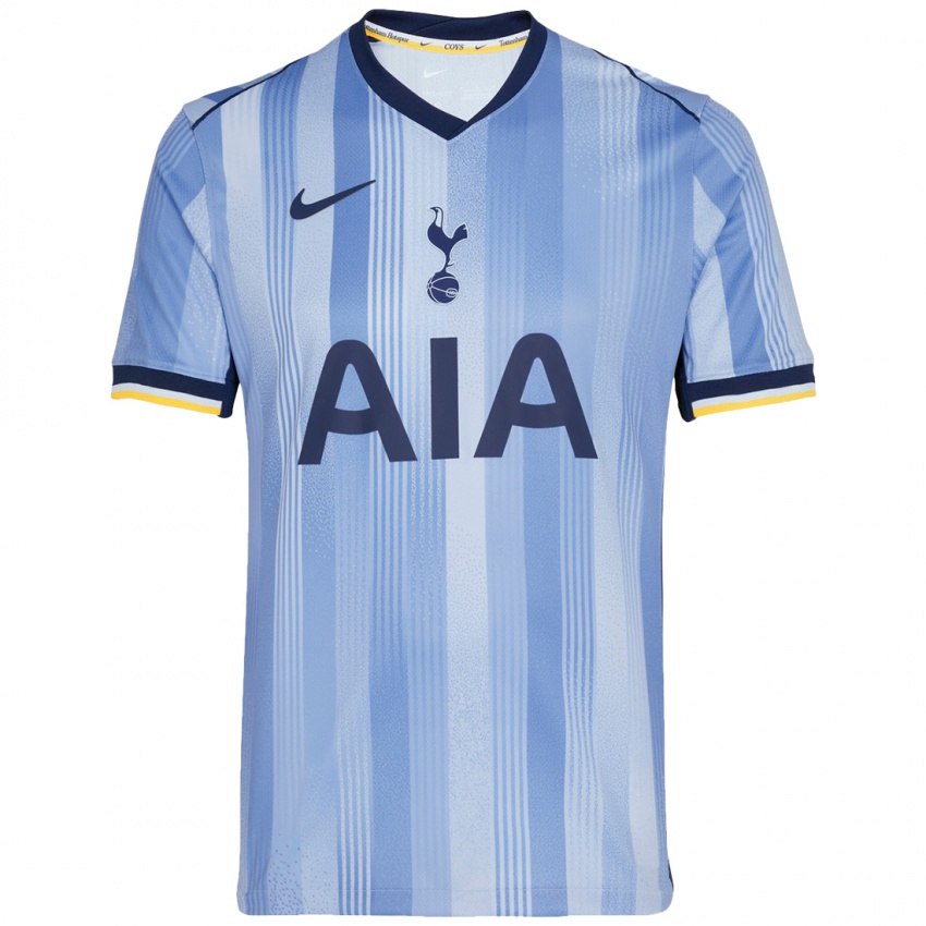 Homem Camisola Heung-Min Son #7 Azul Claro Alternativa 2024/25 Camisa