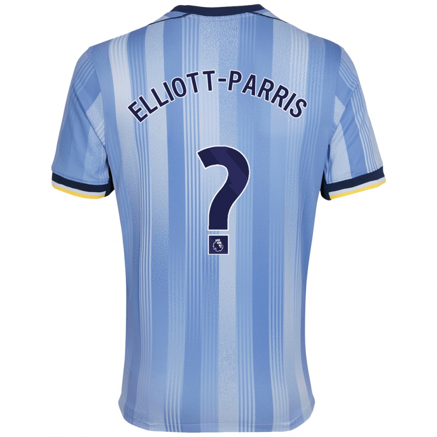 Homem Camisola Reiss Elliott-Parris #0 Azul Claro Alternativa 2024/25 Camisa