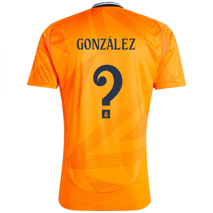 Homem Camisola Álvaro González #0 Laranja Alternativa 2024/25 Camisa