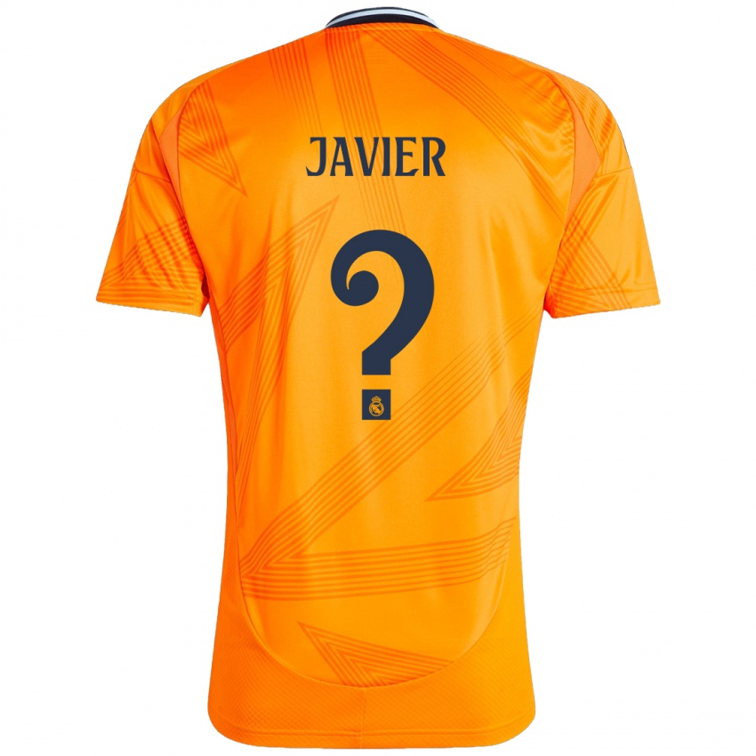 Homem Camisola Javier Navarro #0 Laranja Alternativa 2024/25 Camisa