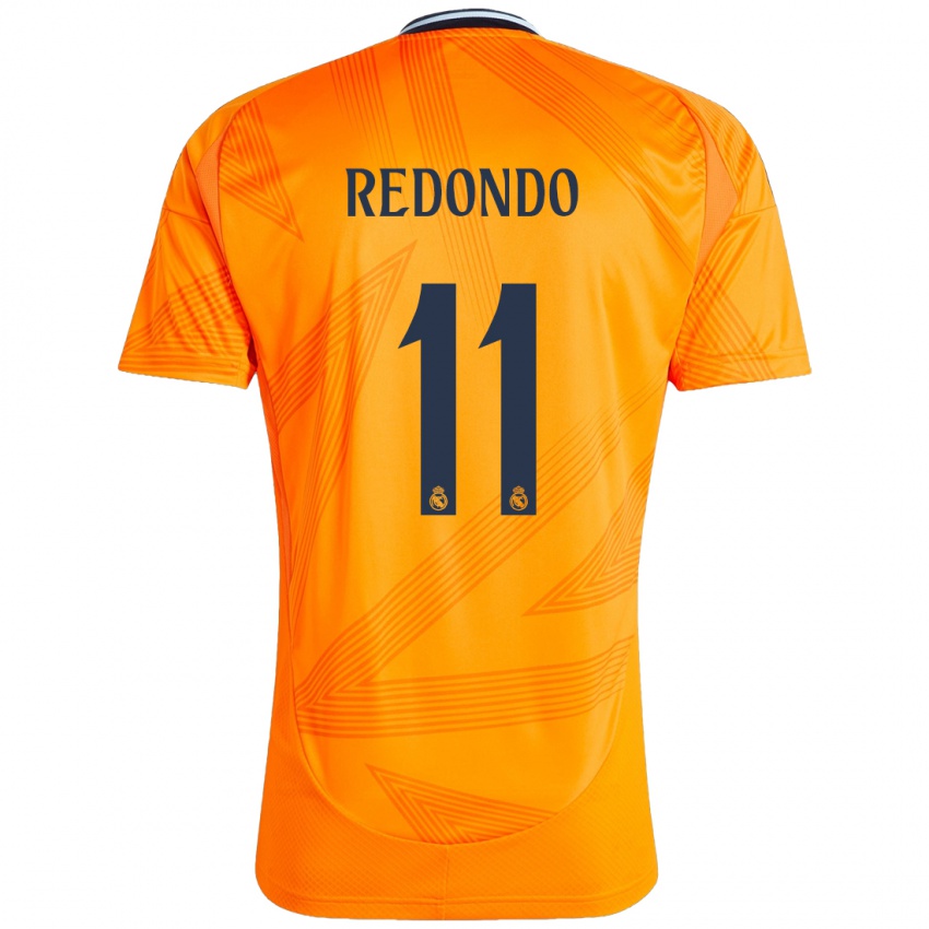 Homem Camisola Alba Redondo #11 Laranja Alternativa 2024/25 Camisa