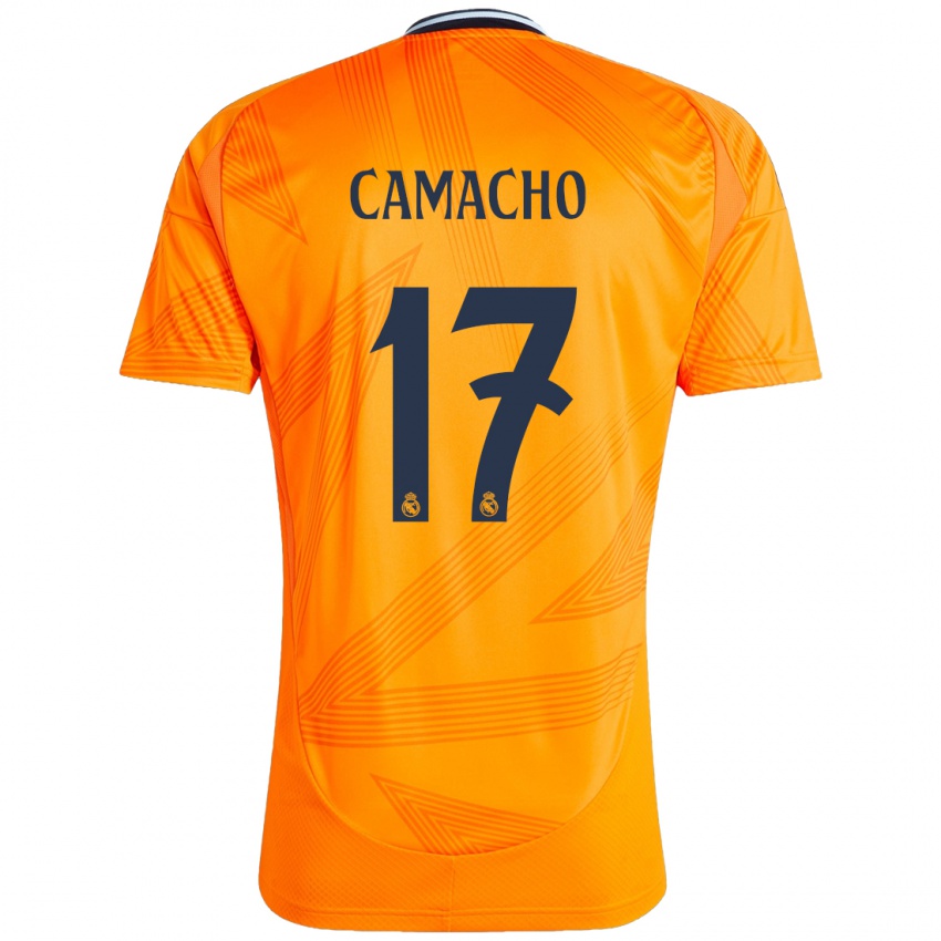 Homem Camisola Carla Camacho #17 Laranja Alternativa 2024/25 Camisa