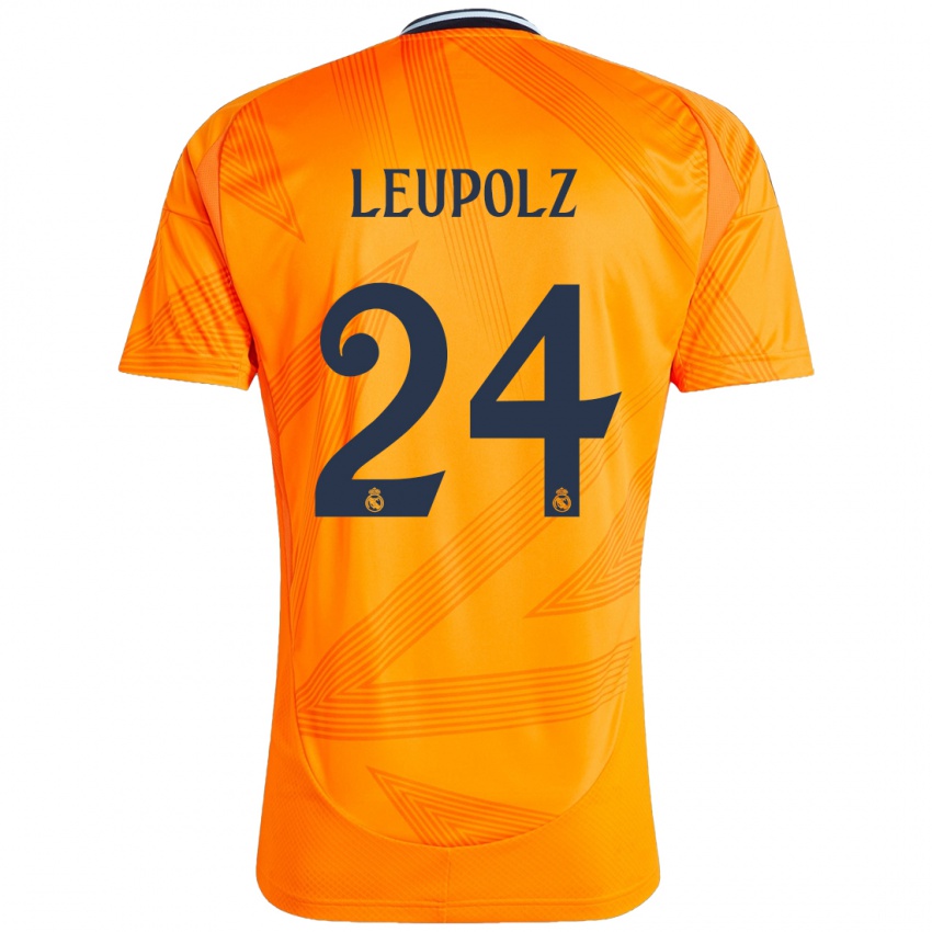 Homem Camisola Melanie Leupolz #24 Laranja Alternativa 2024/25 Camisa