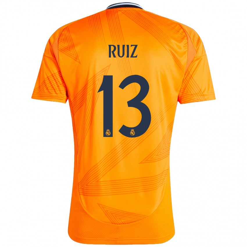 Homem Camisola Guillermo Ruiz #13 Laranja Alternativa 2024/25 Camisa